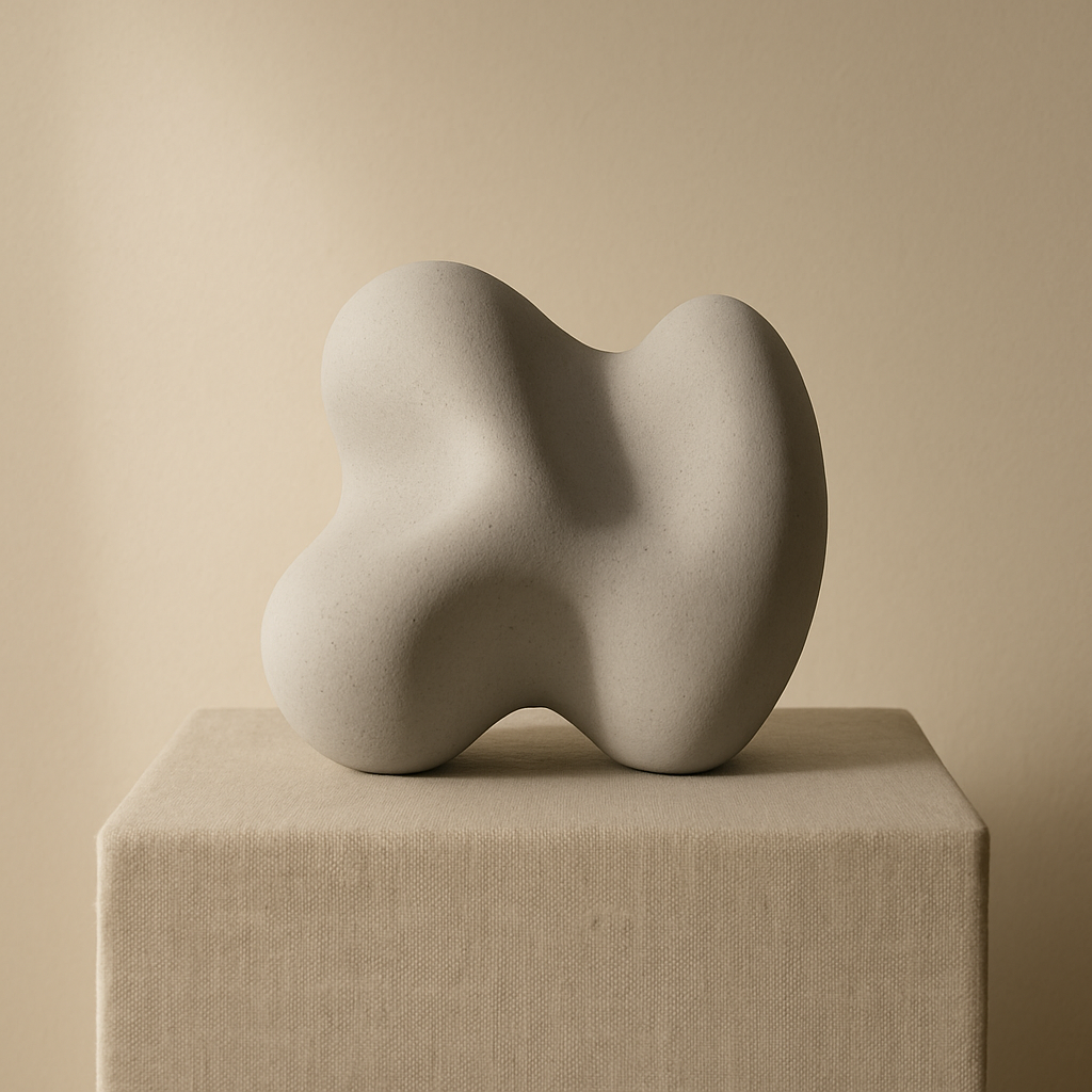 Quiet forms, raw cement.